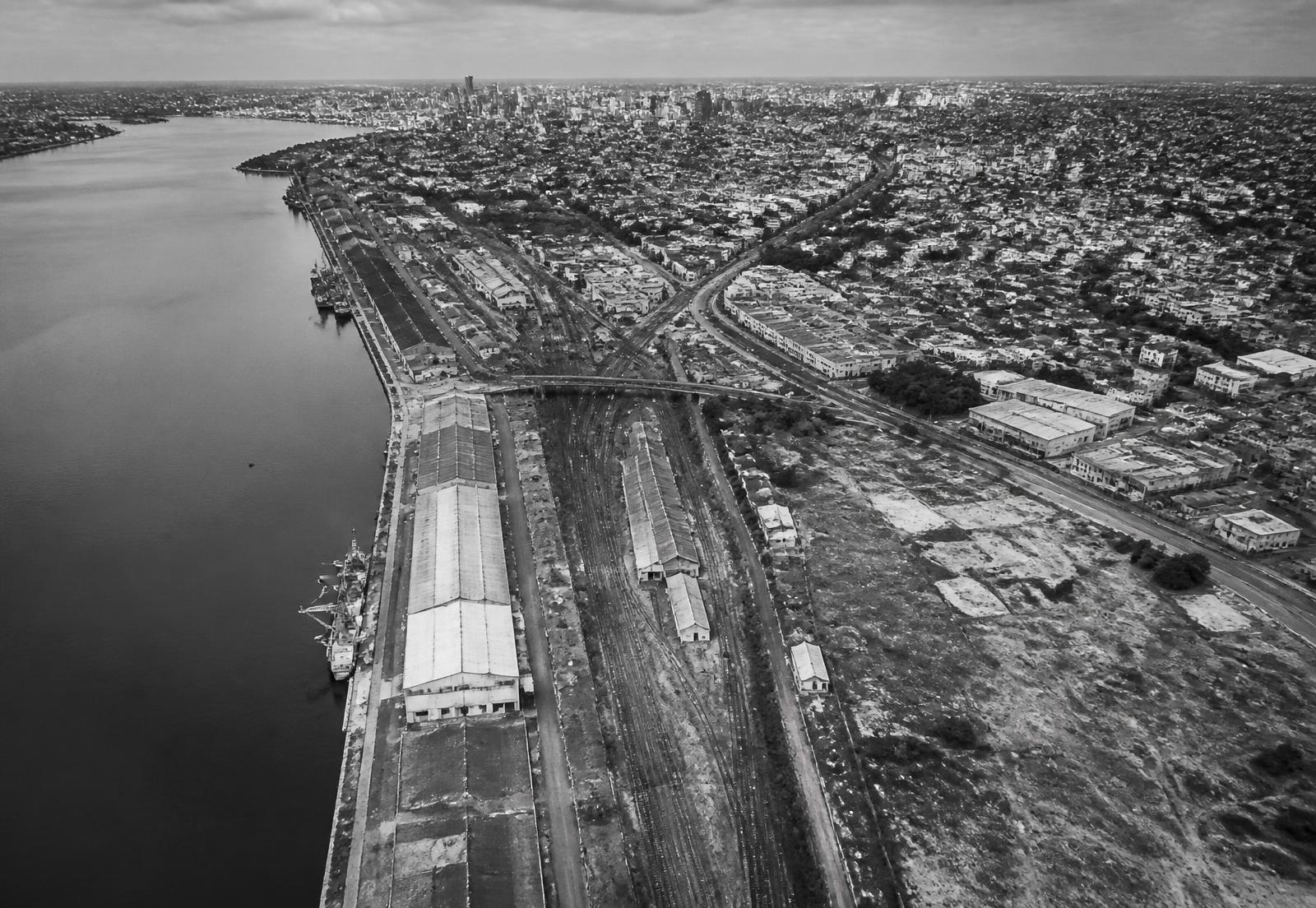Aerial context photograph for Riverline District